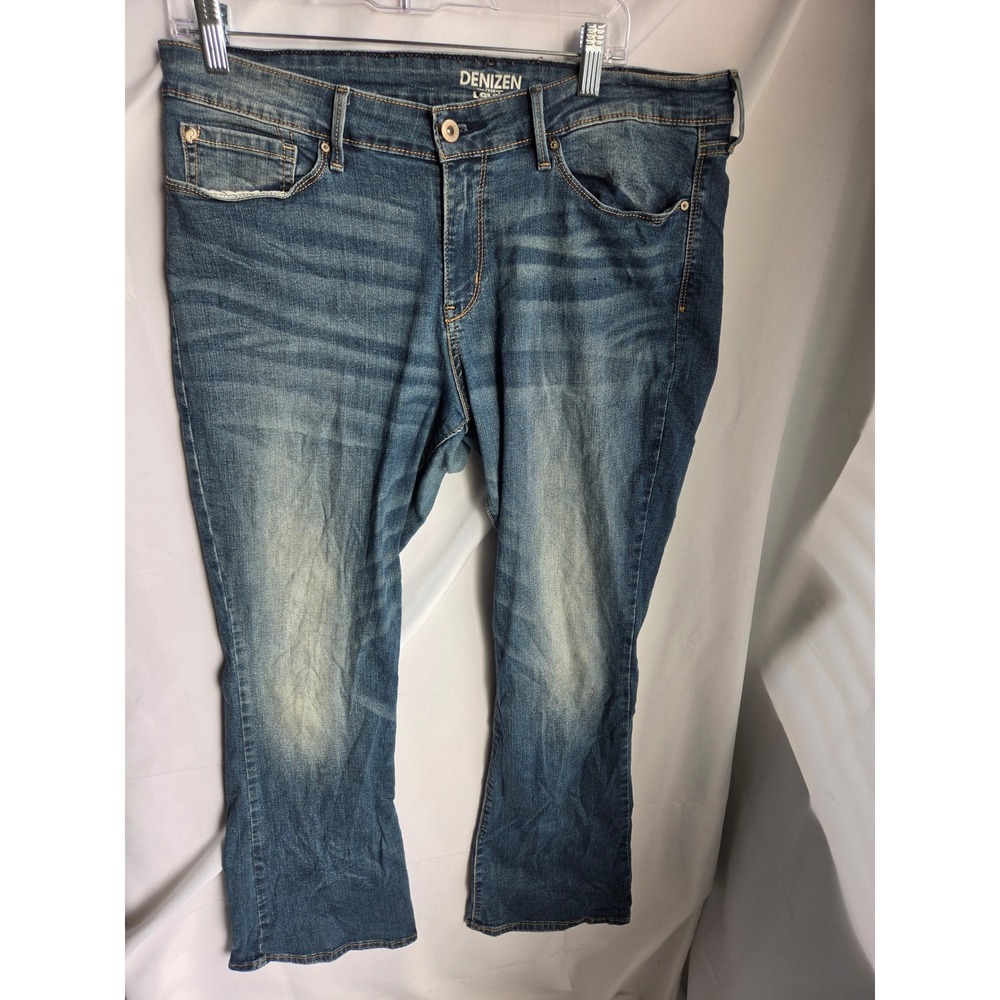 Denizen Modern Boot Cut Jeans Mens Blue Medium Wash Regular Mid Bootcut